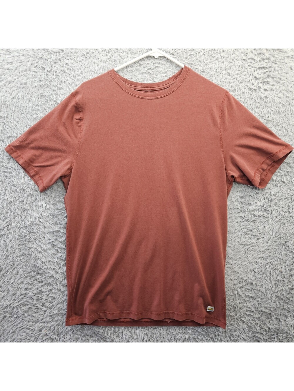 VUORI Tuvalu T Shirt Rust Men Large